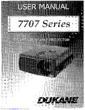 Dukane 7707 Series User Manual