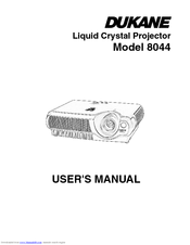 Dukane ImagePro 8044 User Manual