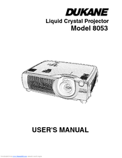 Dukane ImagePro 8053 User Manual