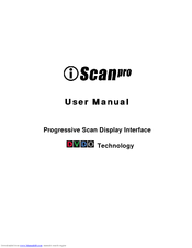 DVDO iScan Pro Progressive Scan Display Interface User Manual