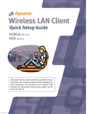 Dynalink Wireless LAN Client USB WLL013 Quick Setup Manual
