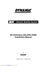 Dynamic DX-ARC-SWB Installation Manual