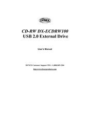 Dynex DX-ECDRW100 User Manual