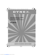 Dynex DX-CKB102 User Manual