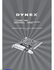 Dynex DX-SC7.1 User Manual