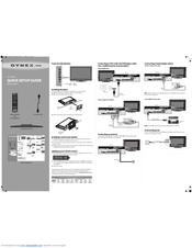 Dynex DX-32L100A11 Quick Setup Manual