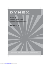 Dynex DX-LCDTV19 User Manual