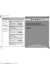 Dynex DX-EBDTC Quick Install Manual