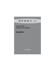 Dynex DX-ECFW User Manual