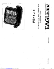 Eagle FISH ID 2 - ADDITIONAL Installation And Operation Instructions Manual