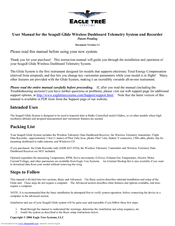 Eagle Tree Systems Seagull Glide Instruction Manual