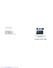Eaton Power Xpert PXES4P Series Installation And User Manual