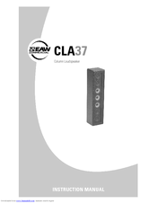 EAW CLA37 Instruction Manual