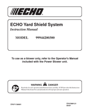 Echo YARD SHIELD SYSTEM 99944200300 Instruction Manual