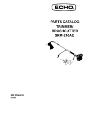 Echo SRM-210AE Parts Catalog