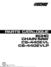 Echo CS-440EVL Parts Catalog