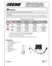 Echo 99944200689 Installation Instructions Manual