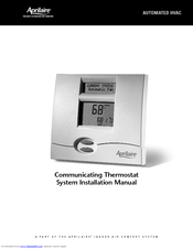 Aprilaire 8870 System Installation Manual