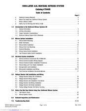 Edelbrock 70405 Owner's Manual