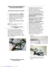 Edelbrock Honda XR250R Instruction Supplement