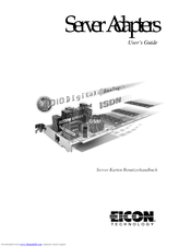 Eicon Technology Adapters User Manual