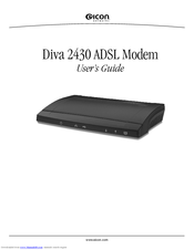 Eicon Networks Diva 2430 User Manual