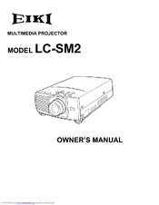 Eiki LC-SM2 Owner's Manual