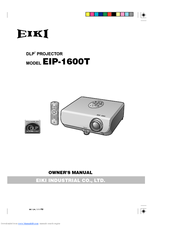 Eiki EIP-1600T Owner's Manual