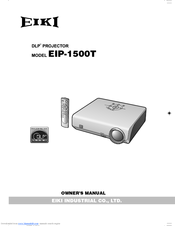 Eiki EIP-1500T Owner's Manual