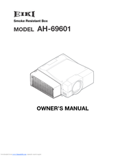 Eiki AH-69601 Owner's Manual