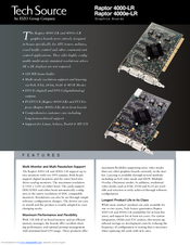 Tech Source Raptor 4000e-LR Specification Sheet
