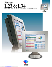 Eizo FlexScan L23 Brochure & Specs