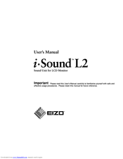 Eizo i-Sound L2 User Manual