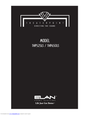 Elan TheaterPoint THP650LS Installation Manual