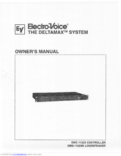 Electro-Voice DeltaMax DMC-1122X Owner's Manual