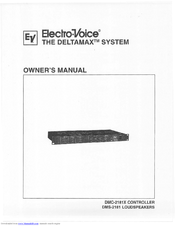 Electro-Voice DeltaMax DMS-2181 Owner's Manual