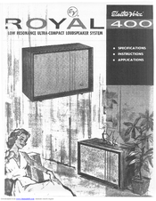 Electro-Voice Royal 400 Datasheet