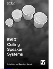 Electro-Voice EVID12.1P Installation And Operation Manual