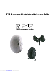 Electro-Voice EViD 3.2t Installation Reference Manual