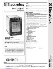 Electrolux Libero 260914 Specification Sheet