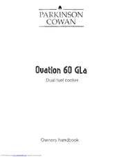 Parkinson Cowan Ovation 60 GLa Owner's Handbook Manual