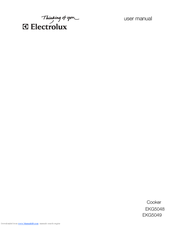 Electrolux EKG5049 User Manual