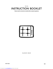 Electrolux EHG 673 Instruction Booklet