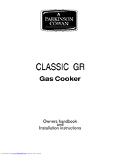Parkinson Cowan CLASSIC GR Owner's Handbook Manual