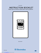 Electrolux U03306 EK 5701 Instruction Booklet