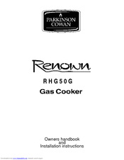 Parkinson Cowan U20358 R H G 5 0 G Owner's Handbook Manual
