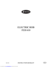 Firenzi FEH 610 Instruction Booklet
