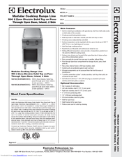 Electrolux thermaline S90 Specifications