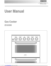 Zanussi Electrolux ZCG5300 User Manual