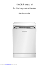 AEG FAVORIT 64570 Vi User Information